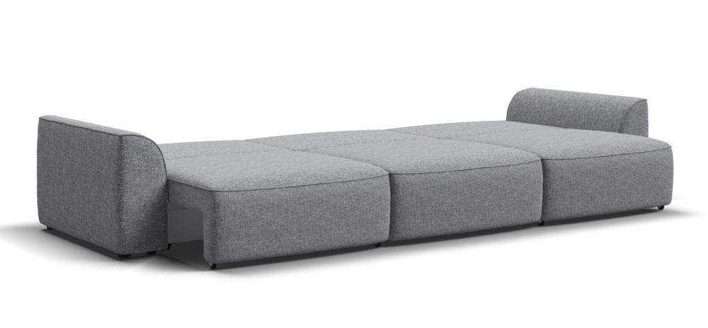 Диван Кинг Макс Рогожка Венто серый