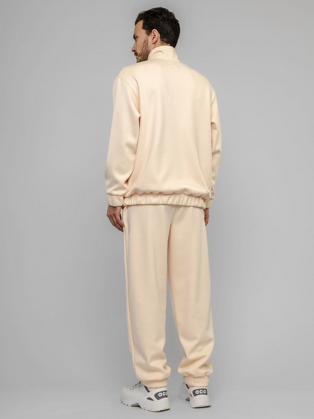 Свитшот джерси-флис, мужской, цвет "Кремовый мёд"