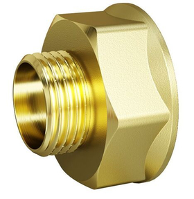 Переходник ВРхНР, латунный, LD Pride