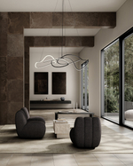 Скамья 101 Copenhagen Arc Bench, Coffee с подушкой Arc Bench Cushion, Linen