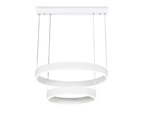 Светильник светодиодный подвесной с пультом FA6611/2 WH белый 85W D400/600*730 (ПДУ РАДИО 2.4G)