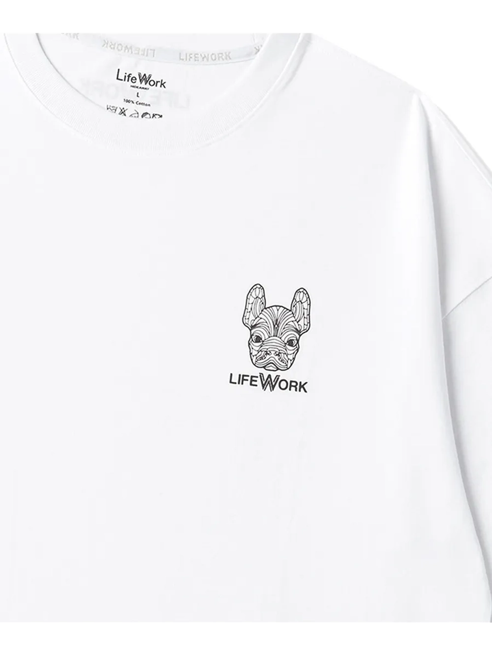 Футболка с принтом