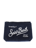 Набор подарочный Saint Barth шапка и косметичка синий