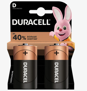 БАТАРЕЙКИ Dx2 MX1300 LR20 DURACELL 10*1