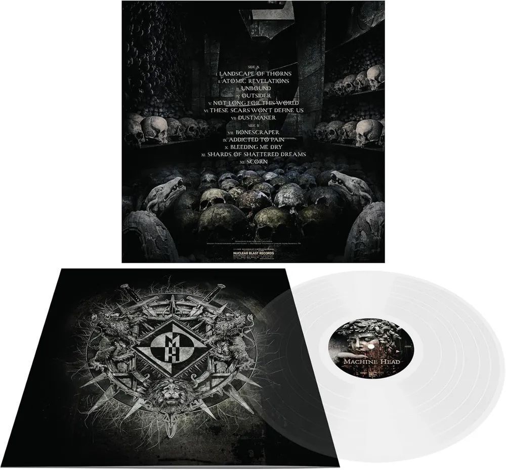Machine Head. Unatoned (LP, CLEAR) 2025 Новая запечатанная виниловая пластинка