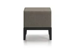 Банкетка Fjord 40 см (капучино твид, бук под эмалью)