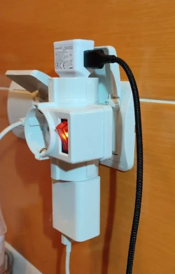 тройник с клавишей