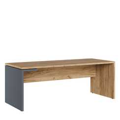 Стол письменный левый Zion Light 200x80x75