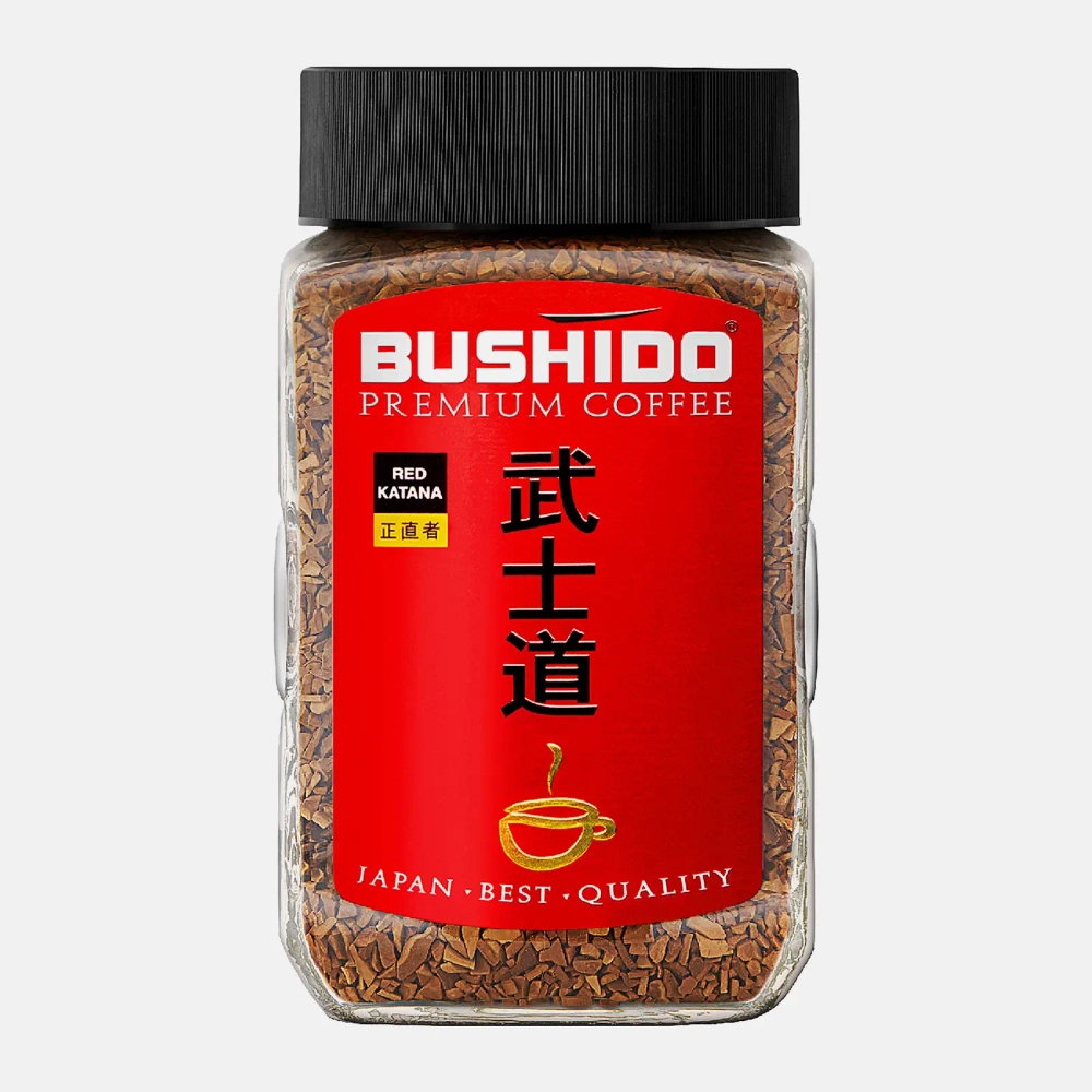 Кофе растворимый Bushido Red Katana 100г