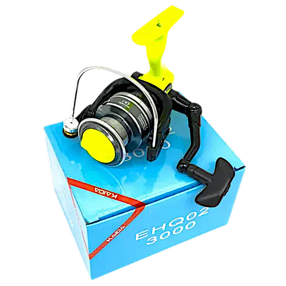 Катушка Kaida EHQ02 3000 bb3+1 (4.9:1) 0.25/0.28/0.30мм-250/200/180м 279г