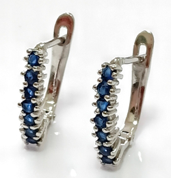 Серебряные серьги "Эстерелла", бренд