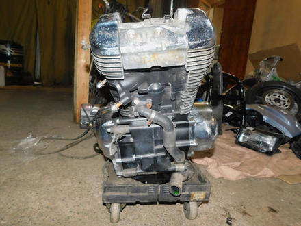 Двигатель Honda Shadow 400 NC34 (22900км)