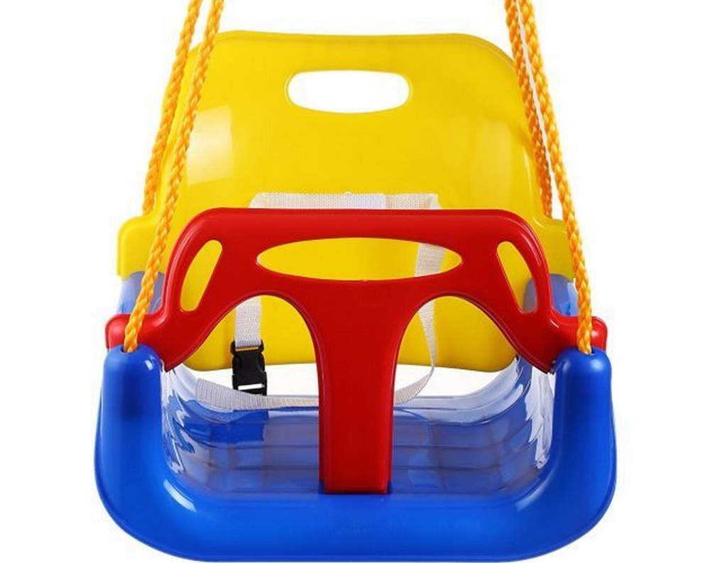Качели кресло Капризун 3 в 1 красный жёлтый синий FPP-S027