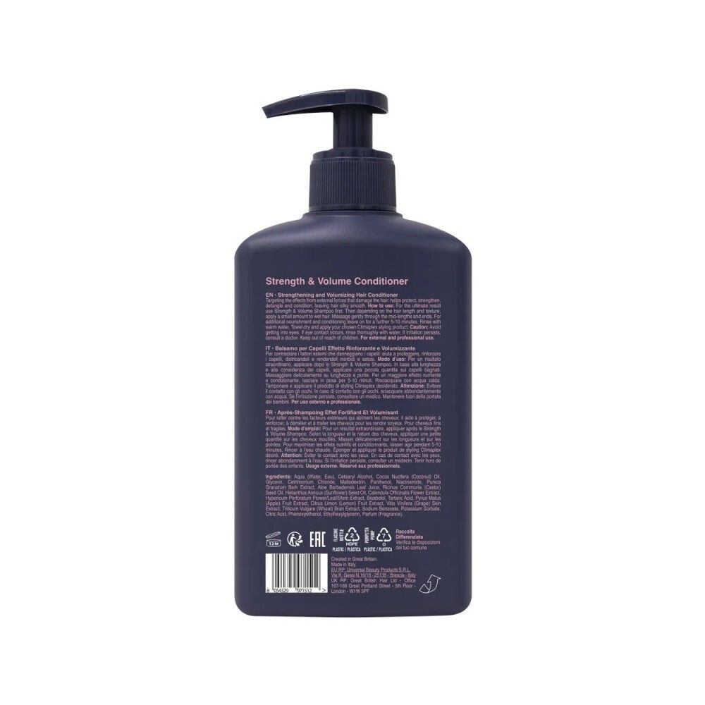 Climaplex Strength & Volume Conditioner Кондиционер для укрепления и объема волос, 400 мл