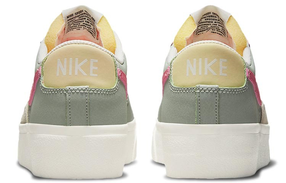 Кроссовки Nike Blazer Low Platform "Seafoam" (Женская размерная сетка)