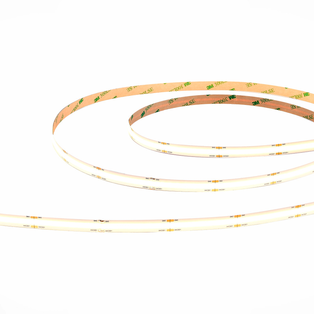 Светодиодная лента 24V 508 led/m 12W/m COB 950 Lm/m 4000K IP20, 5000×10 мм