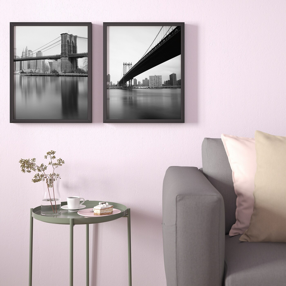 IKEA BILD  (ИКЕА БИЛД)  -  Плакат, Городские виды II, 40x50 см