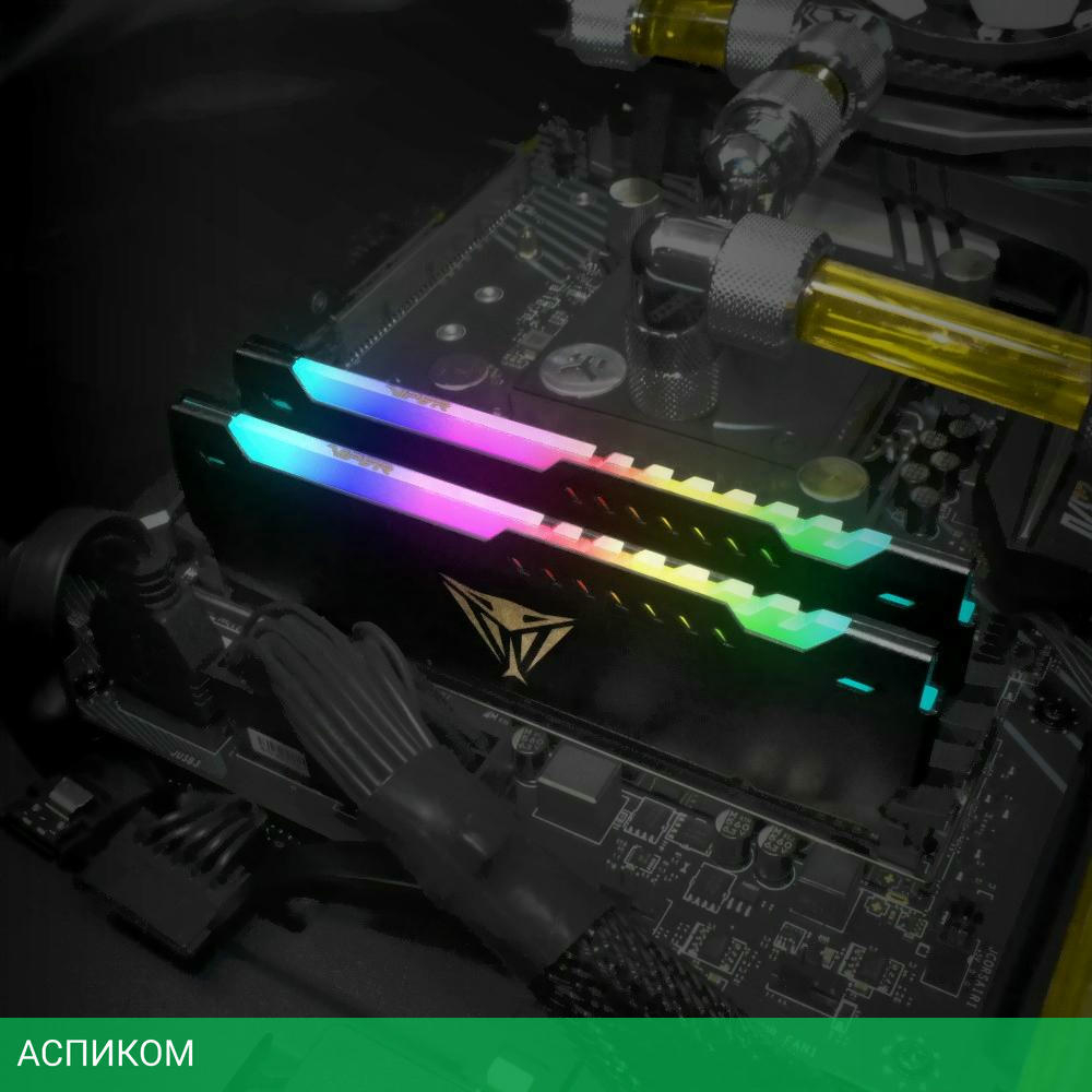 Оперативная память Patriot Viper Steel RGB 8GB DDR4 PC4-25600 (PVSR48G320C8)
