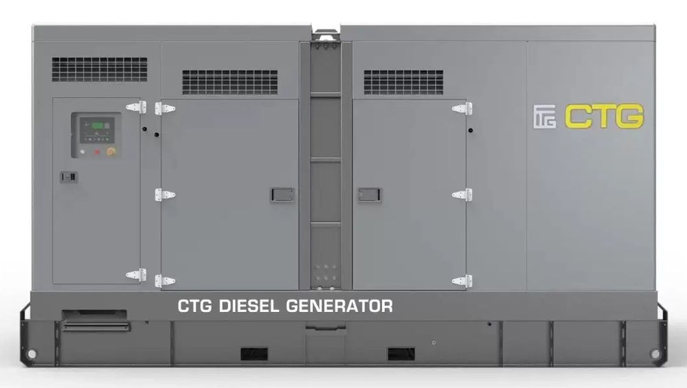 Дизельный генератор CTG 500SD в кожухе