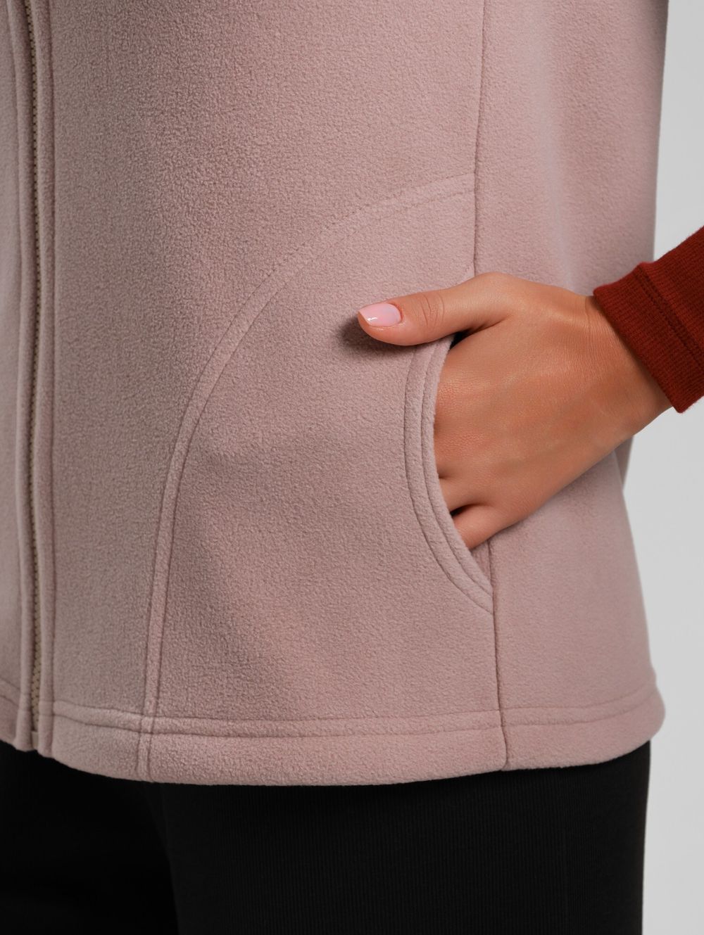 Толстовка (жилетка) Орбита Виотекс КАКАО