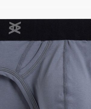 Мужские трусы слипы спорт Atlantic MP-162, серый