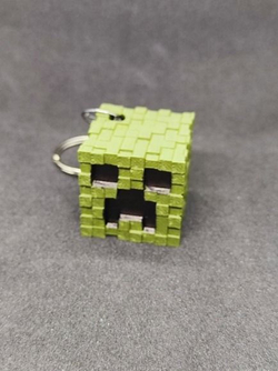 брелок из вселенной minecraft slime