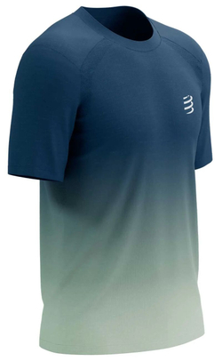Теннисная футболка Compressport Performance Short Sleeve - Multikolor