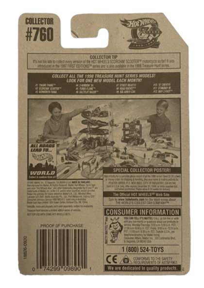 Hot Wheels Treasure Hunt Way 2 Fast (1998)