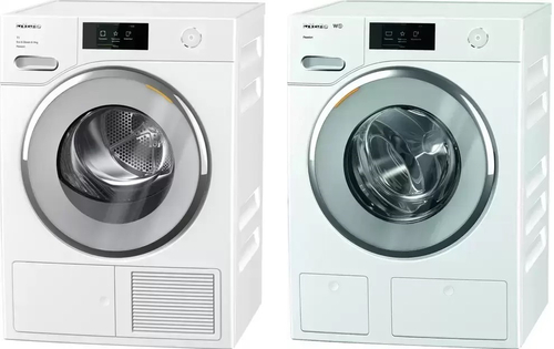 Комплект Miele стиральная машина WWV980WPS и сушильная машина TWV780WP White Edition