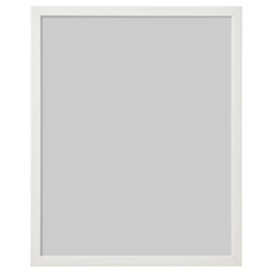 IKEA FISKBO  (ИКЕА ФИСКБО)  -  Рамка, белая, 40x50 см