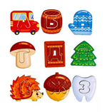 Вкладыш Азбука (Woodland)