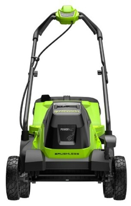 Газонокосилка аккумуляторная GREENWORKS 2520607UB 24V, 33 см, бесщеточная, c 1хАКБ 4Ач