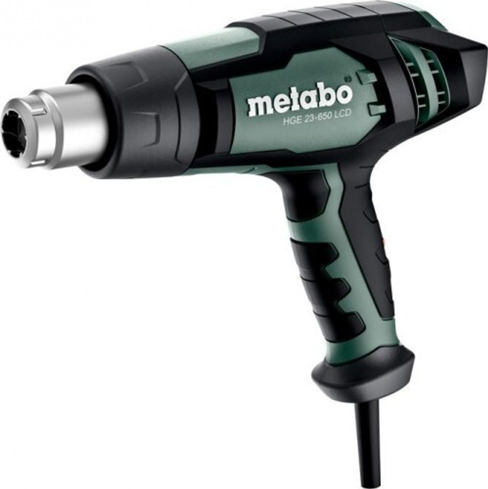 Фен строительный сетевой METABO HGE 23-650 LCD 603065000