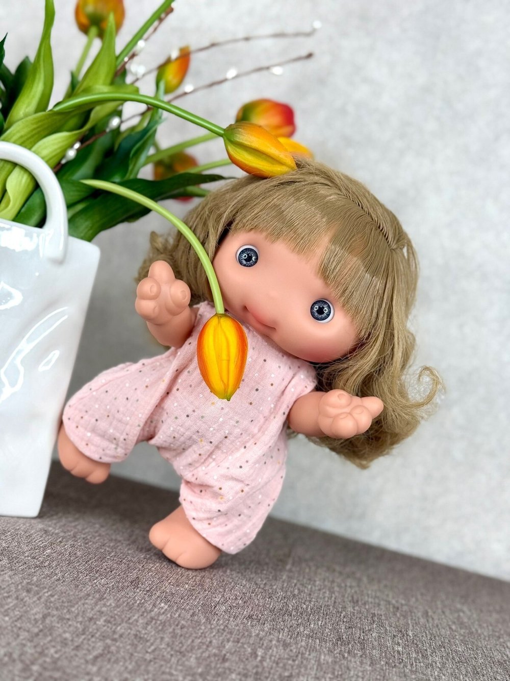 Кукла Пупс Marina and Pau 25 cм Piu (M1409K3)