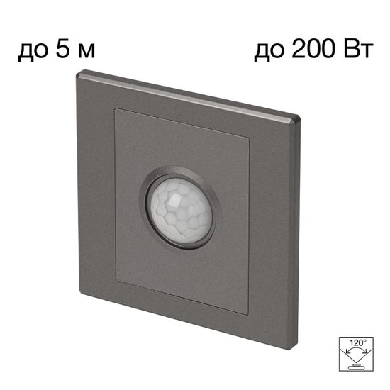 CLR005KS1 Skally Реле Движения Графит, до 200W