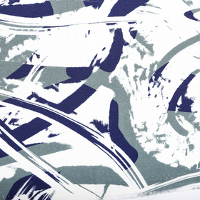 Ткань Штапель 90 г/м² 100% вискоза шир.145 см цв.04 белый