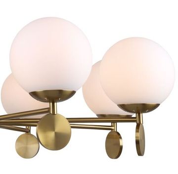 Люстра на штанге 8*Е27 2141/05/08P бронза Marsela Stilfort