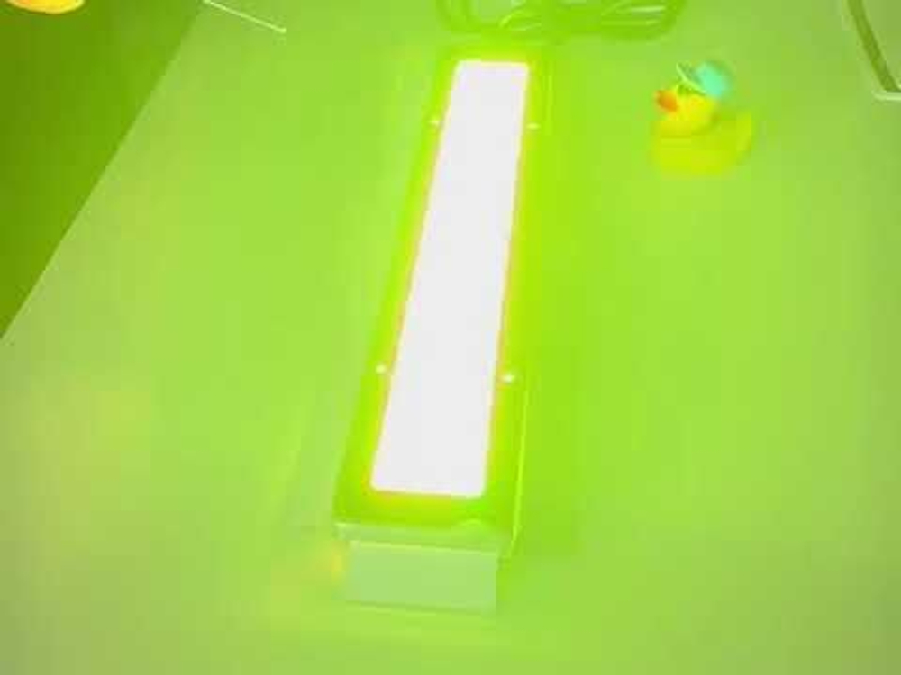 Прожектор светодиодный AquaViva HT406 252led 55W RGB (AISI-316) прямоугольный