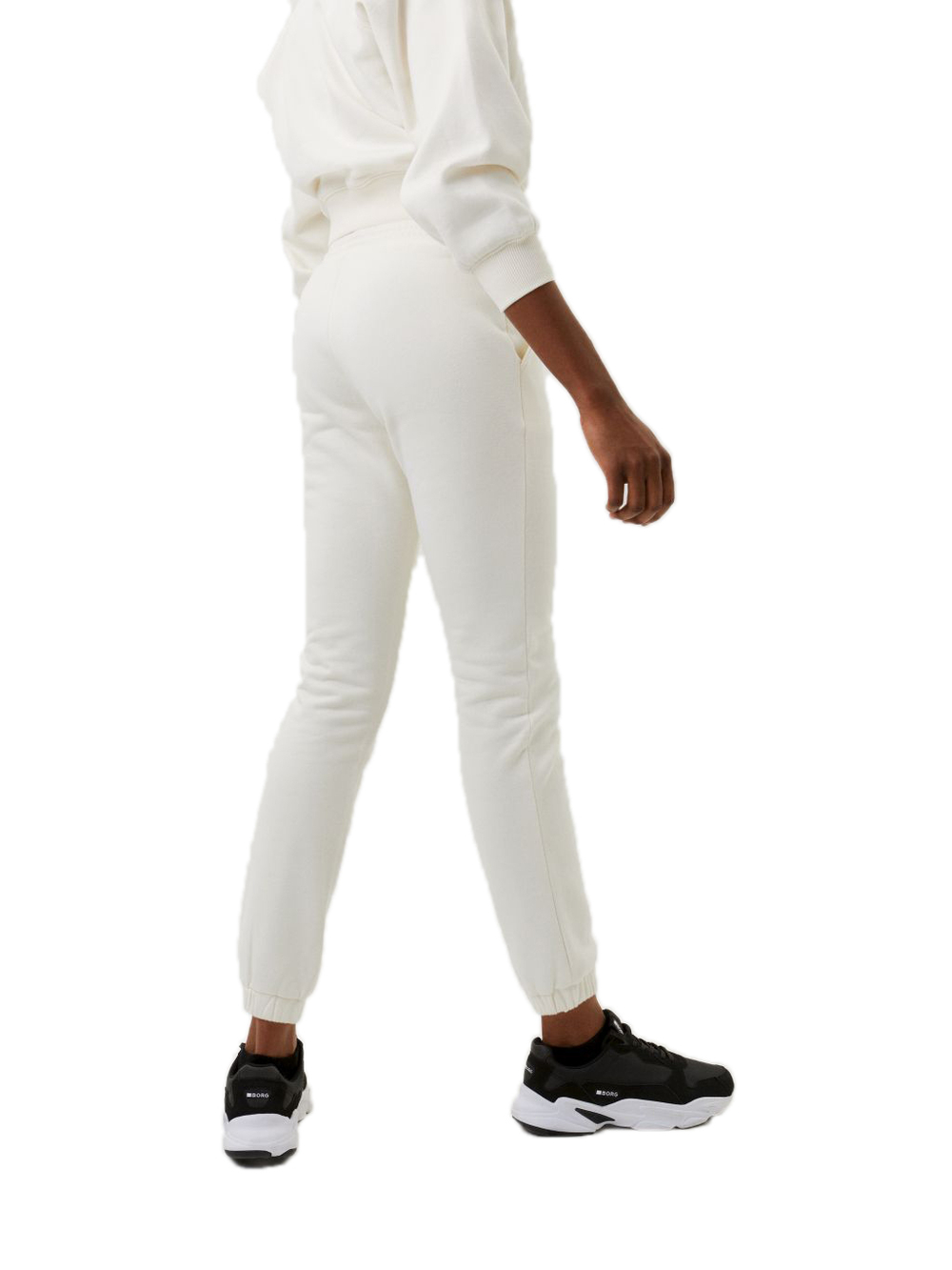 Женские теннисные брюки Björn Borg Stockholm Elastic Pants W - egret