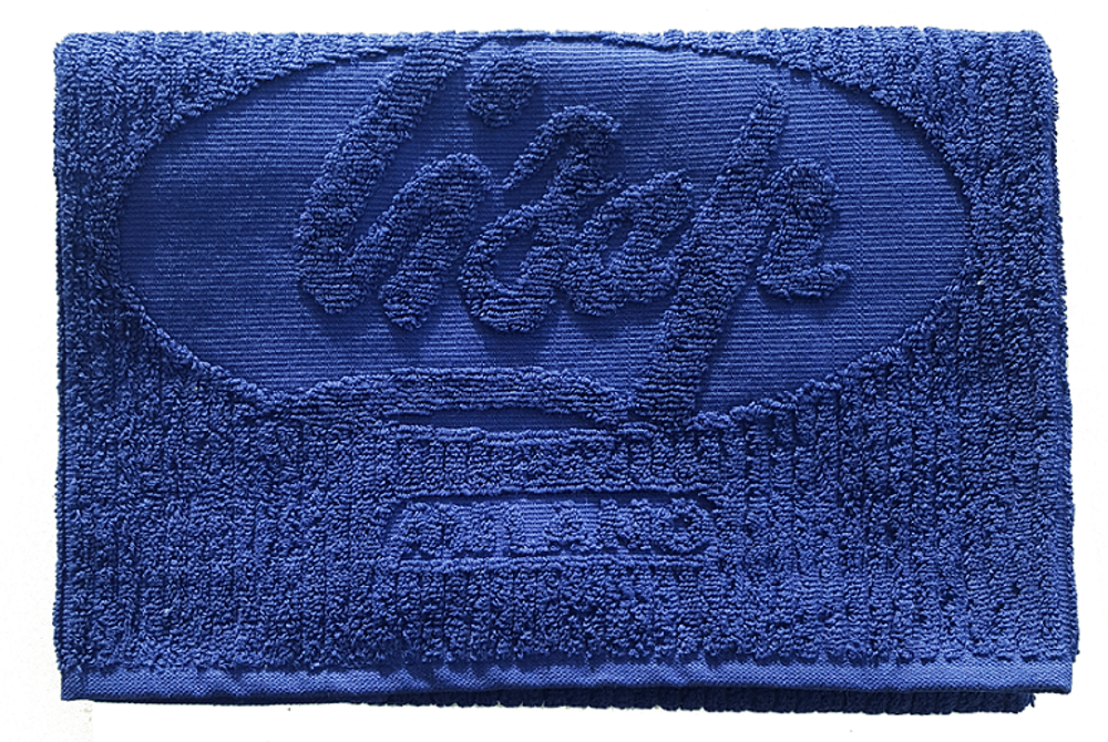 Полотенце синее для парикмахеров BLUE LISAP TOWEL