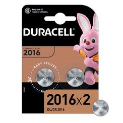 Батарейка Duracell CR 2016 упаковка 2шт 41283