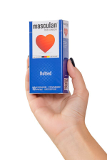 Презервативы Masculan Dotted с пупырышками, 10 шт