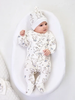 Комбинезон для новорожденного швы наружу