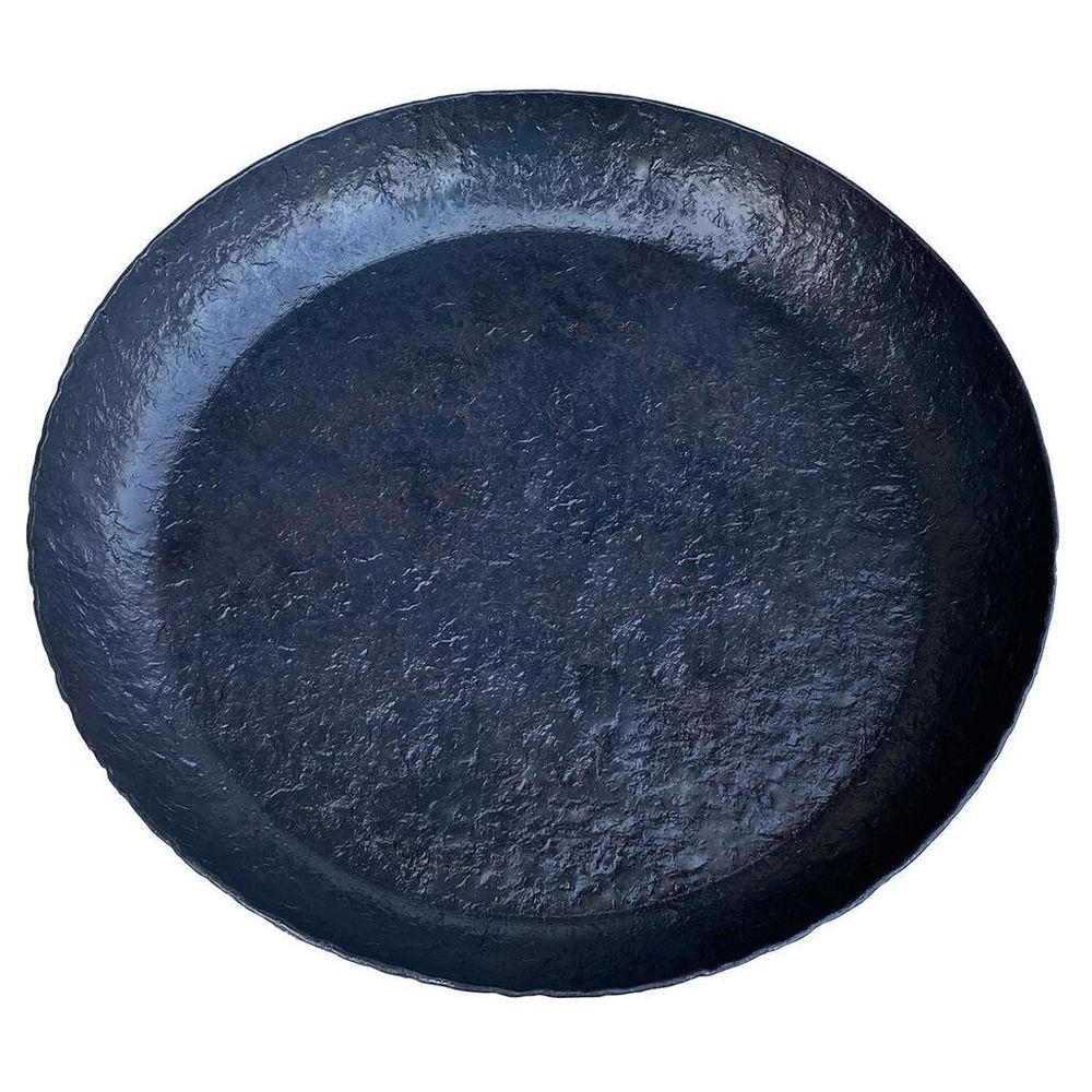 Сковорода для подачи 26 см h3,1 см круглая без ручки " " углерод. сталь ИНДУКЦИЯ P.L.