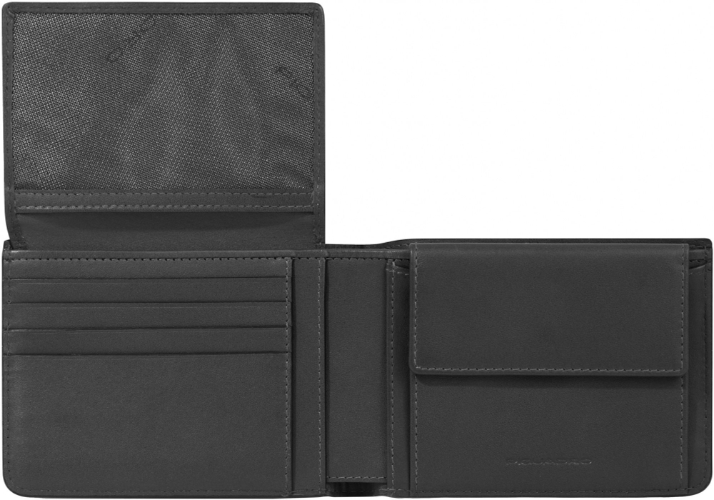 Кошелек мужской Piquadro David PU1392S130R/N черный натур.кожа
