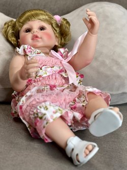 Кукла Реборн виниловая 48см в пакете (FA-019FVA)