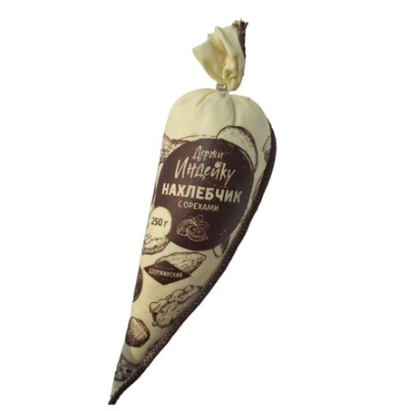 Мазанка бутербродная "Нахлебчик с орехами" 250г. Дзержинский