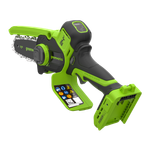 Цепная мини пила аккумуляторная Greenworks CS2410A, 24V, 10см, без АКБ и ЗУ (CS2410AA1)