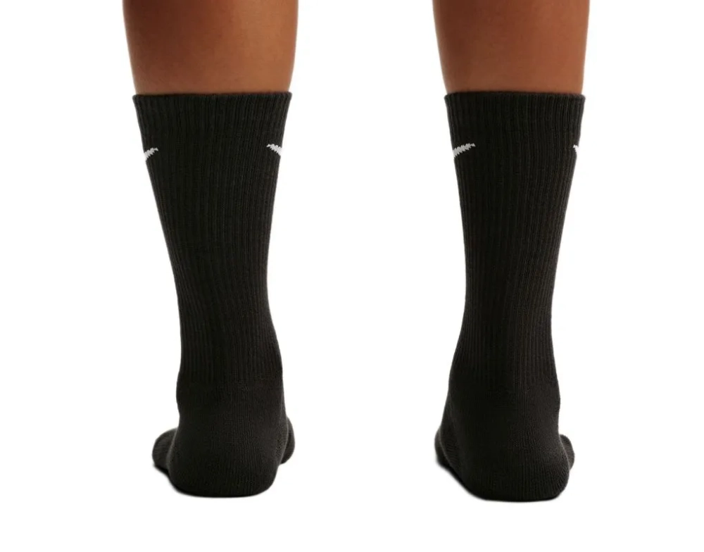 Теннисные носки Nike Everyday Elevated Crew 6P - black