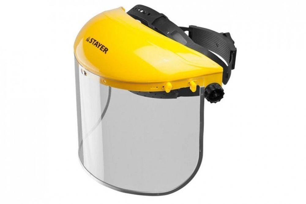 Щиток защитный лицевой STAYER из поликарбоната 400х200 мм